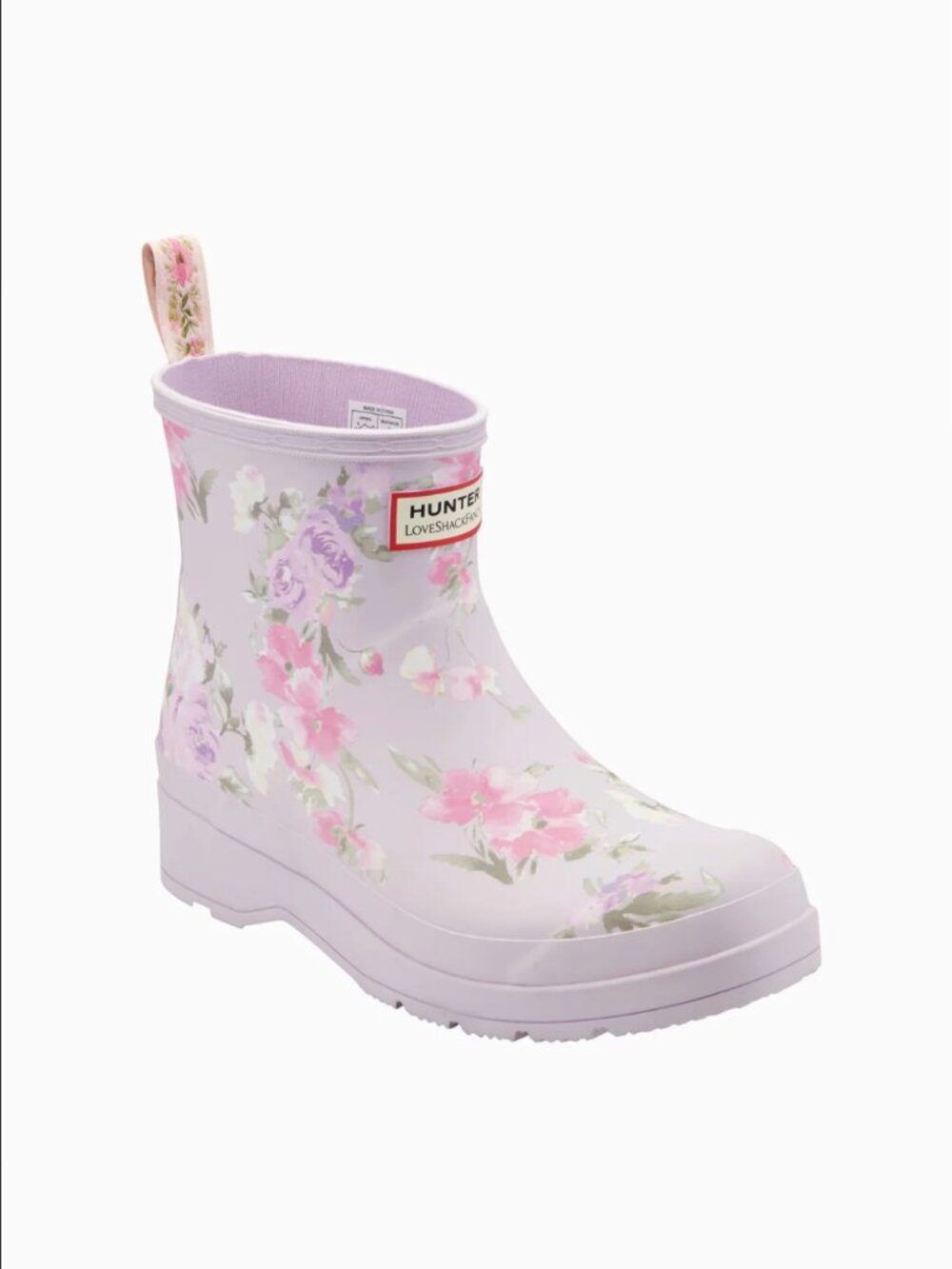LoveShackFancy x Hunter NIB Women’s Play Boot in Happy Thoughts